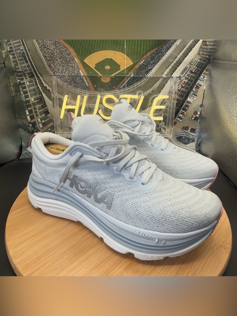 Hoka One One Gaviota 5 Sea Ice Pink Twilight (Women's) Sz 9.5B
